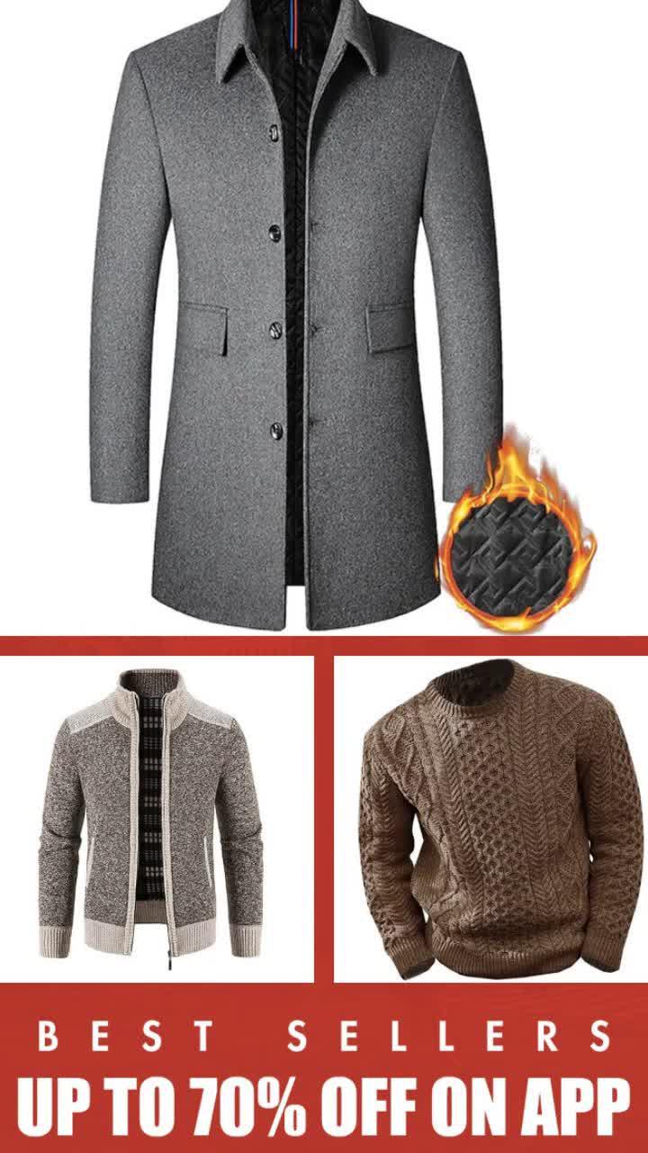 New Trendy Men's Winter Clothing for You!
