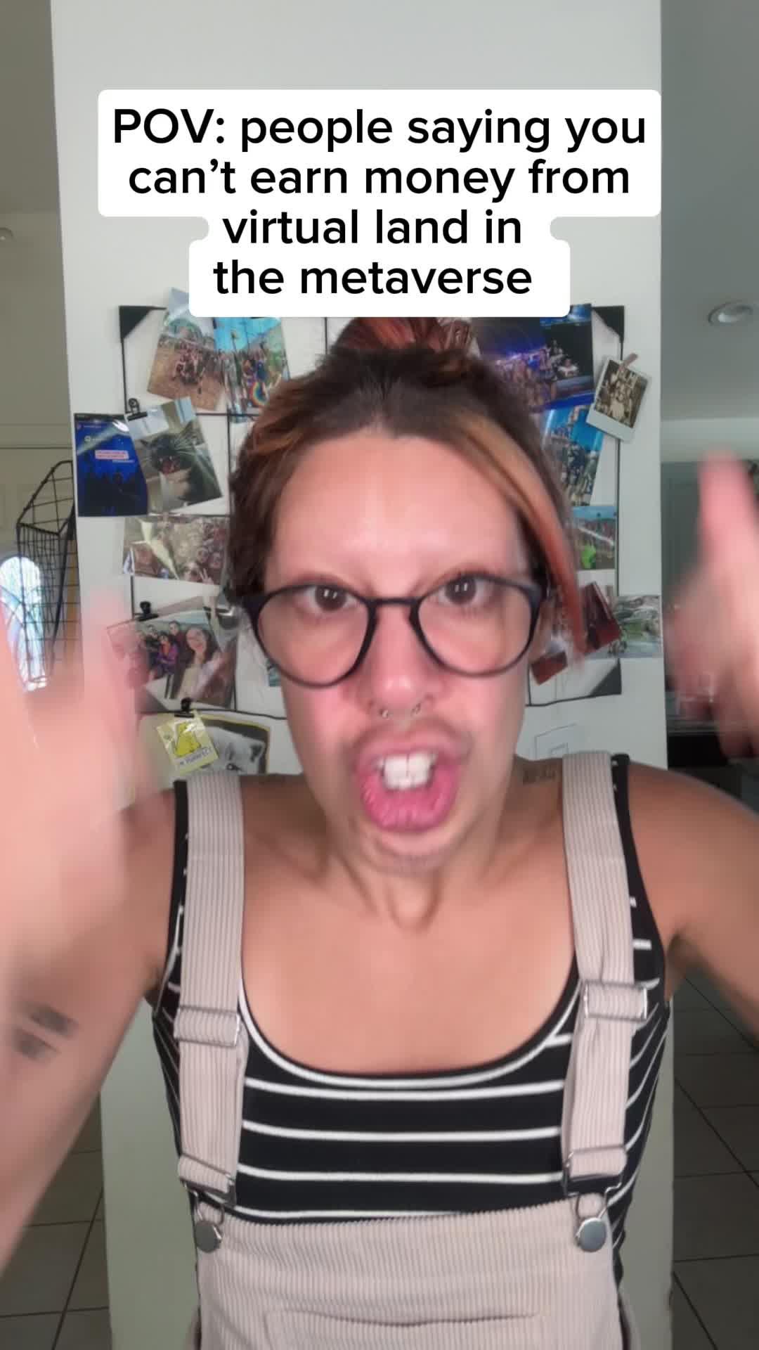 Buy "real world" virtual real estate that pays cash back.