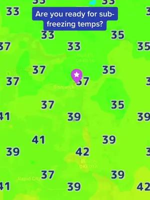 Follow temperature drops and rises with the #ClimeApp! #weatherforecast #temperature 