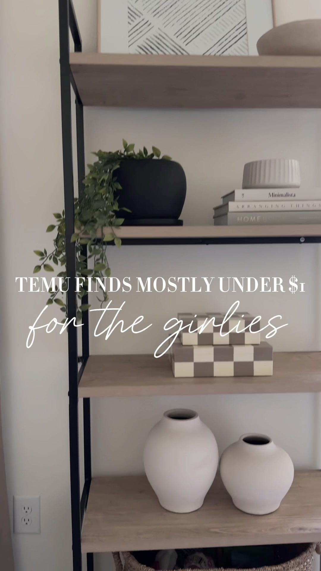 So many great finds for the girlies on @Temu! 🤎 🔍code: dpp3244 in #temu search bar for up to 90% off (app new users only with qualifying orders) Faster shipping & Returns #temufinds #temuhaul #summer #fashion #girly #pink #home #organization