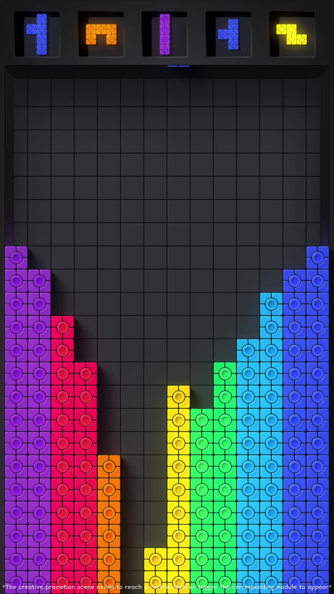 シンプルで楽しいブロックパズルゲーム