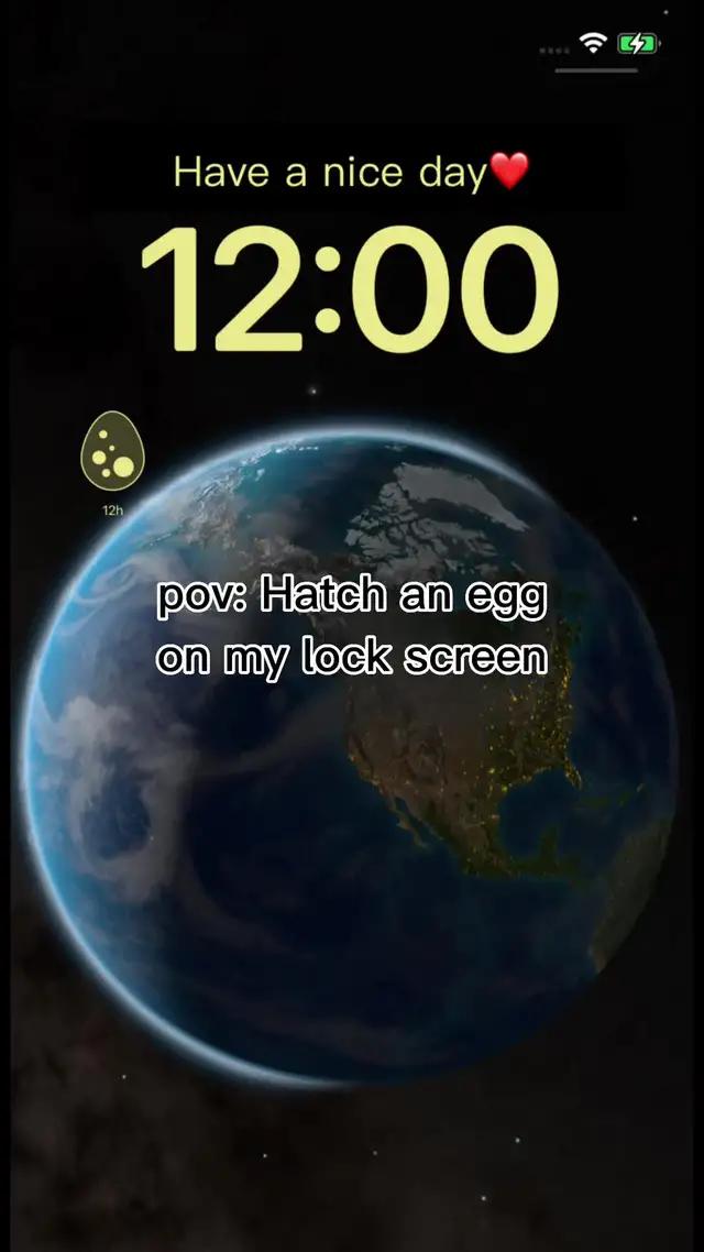 Raise a pet on lock screen!