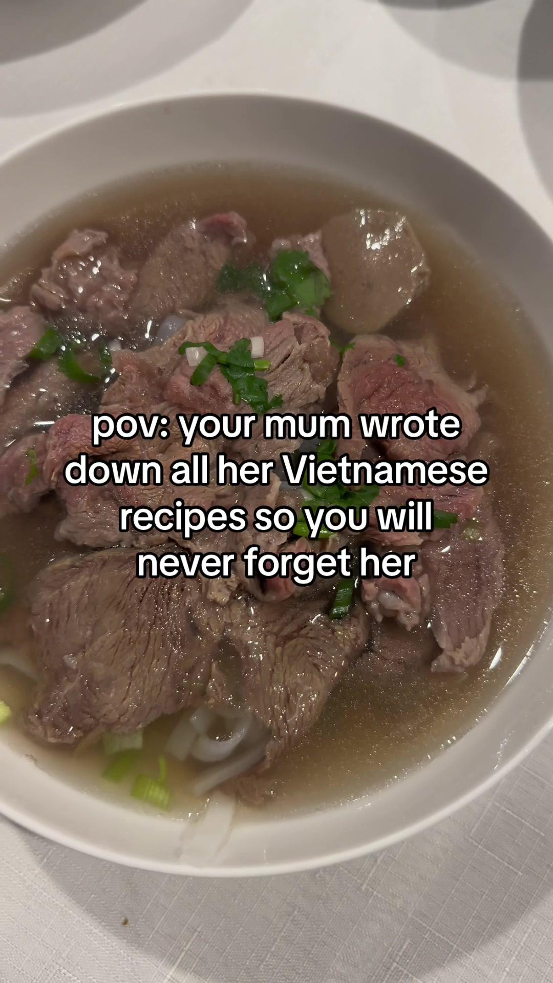 You can get the recipes too on ReciMe. Search hai.yen  #familyrecipes #vietnameserecipe #cooking