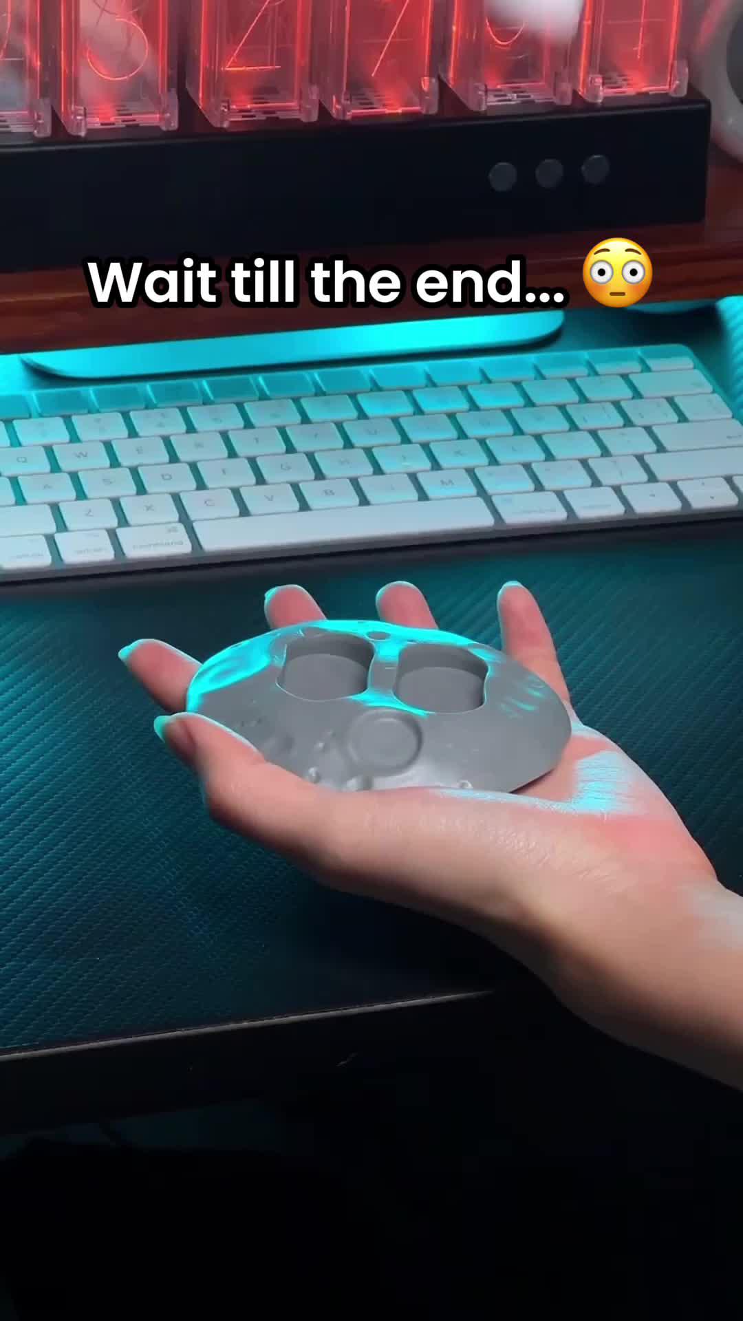 It looks beautiful 🤭🌌 #leds #ledlights #fyp #astronautlight #astronautprojector #temu #gadget