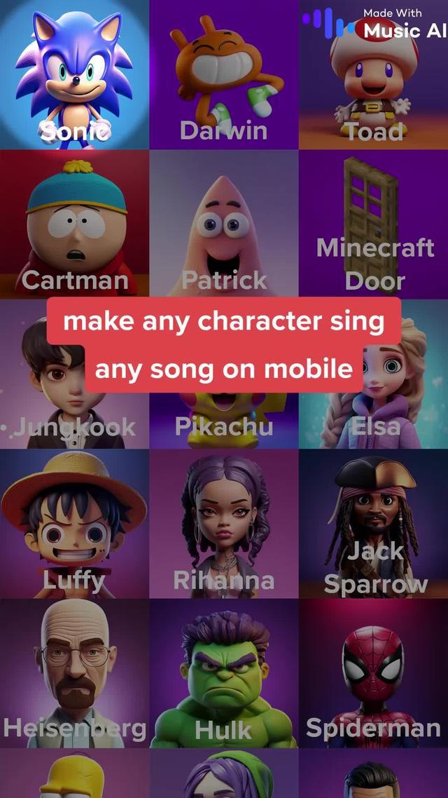 Create AI covers with your own voice on mobile