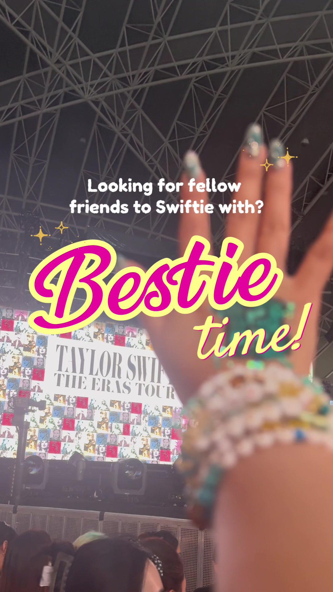 looking for fellow friends to swiftie with? Download “Friendship Bracelets” now! #swiftie #friendshipbracelets #taylorswift #swifties #swiftietiktok #swiftiesoftiktok #taylorswifttok #friendshipgoals