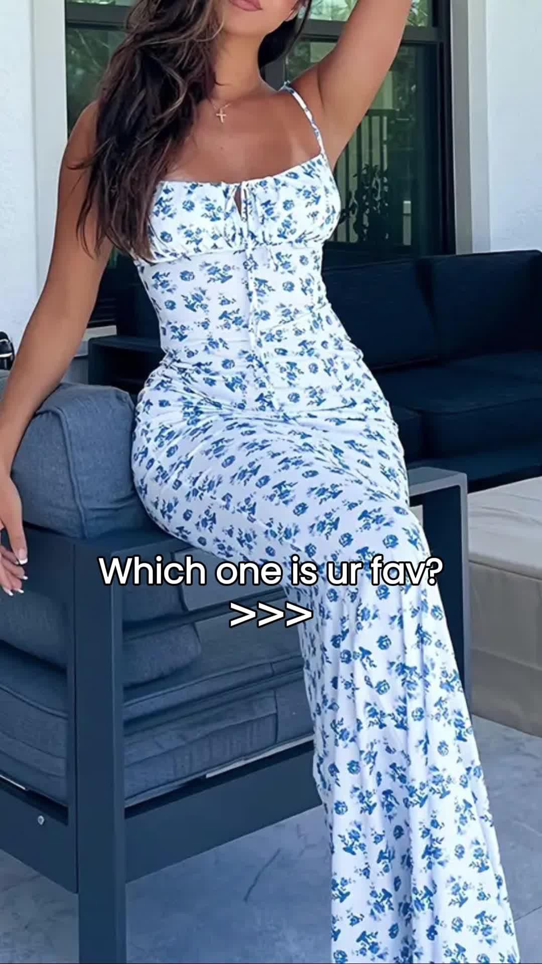 Which one is ur fav?✨ #dress #whitedress #fashion #style #outfit#temu #temuhaul #temufinds #whattowear #ootd #fashionfinds