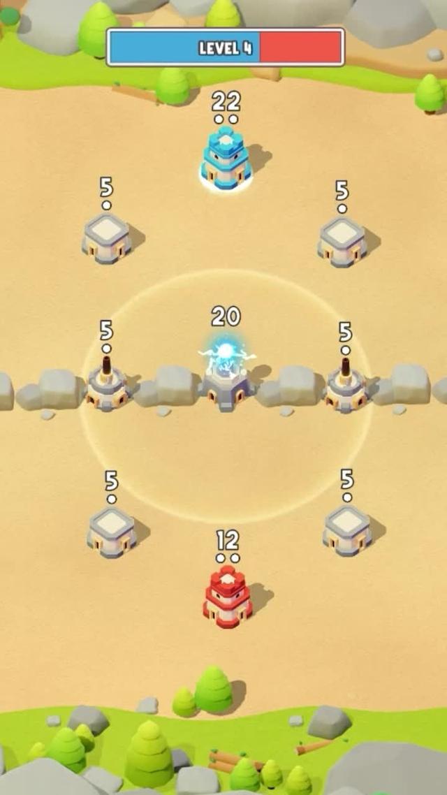 Conqure all towers, hard than you think.