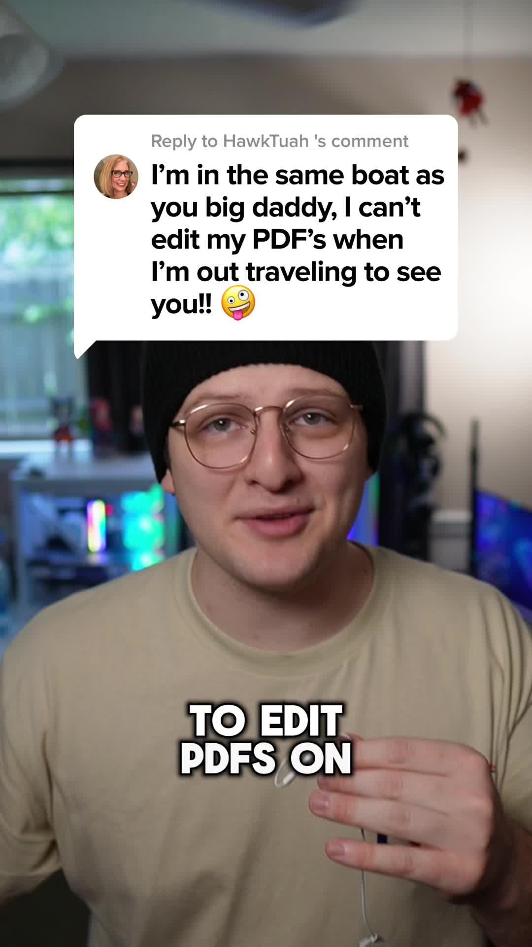 Just discover PDF Expert - it's amazing for editing and organizing documents! Total game changer!