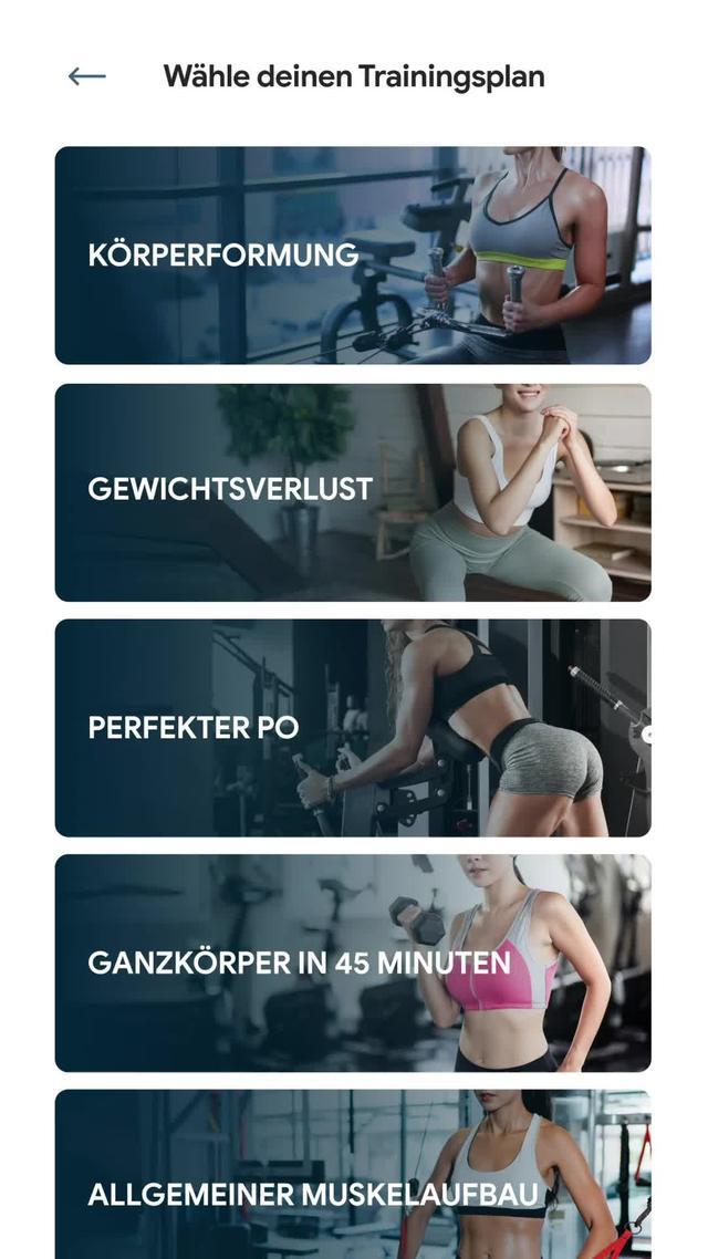 Effektive Workouts. Werde die beste Version deiner selbst