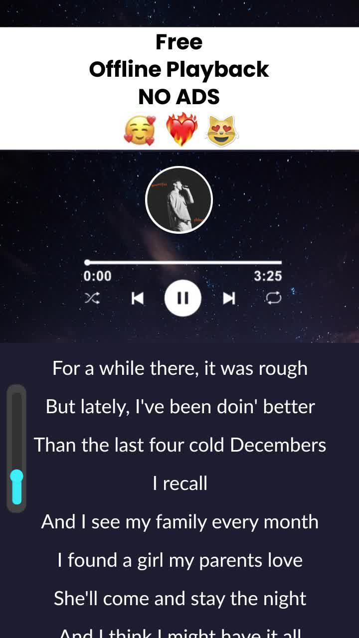 Special for Android users! This app has millions of songs that you can download for free.