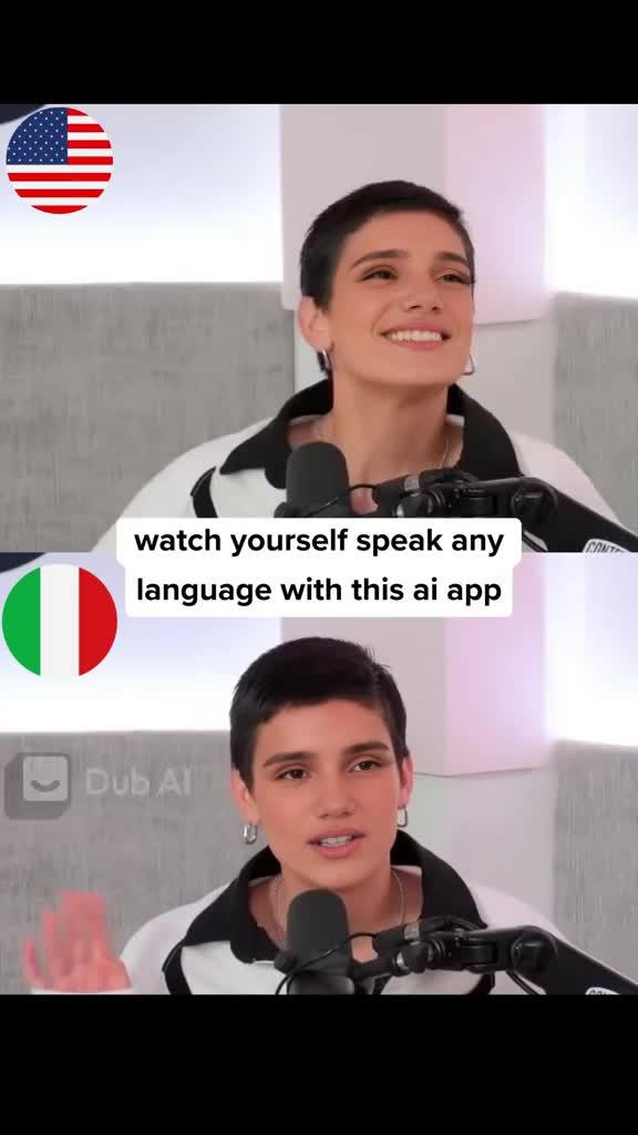Speak in any language with AI