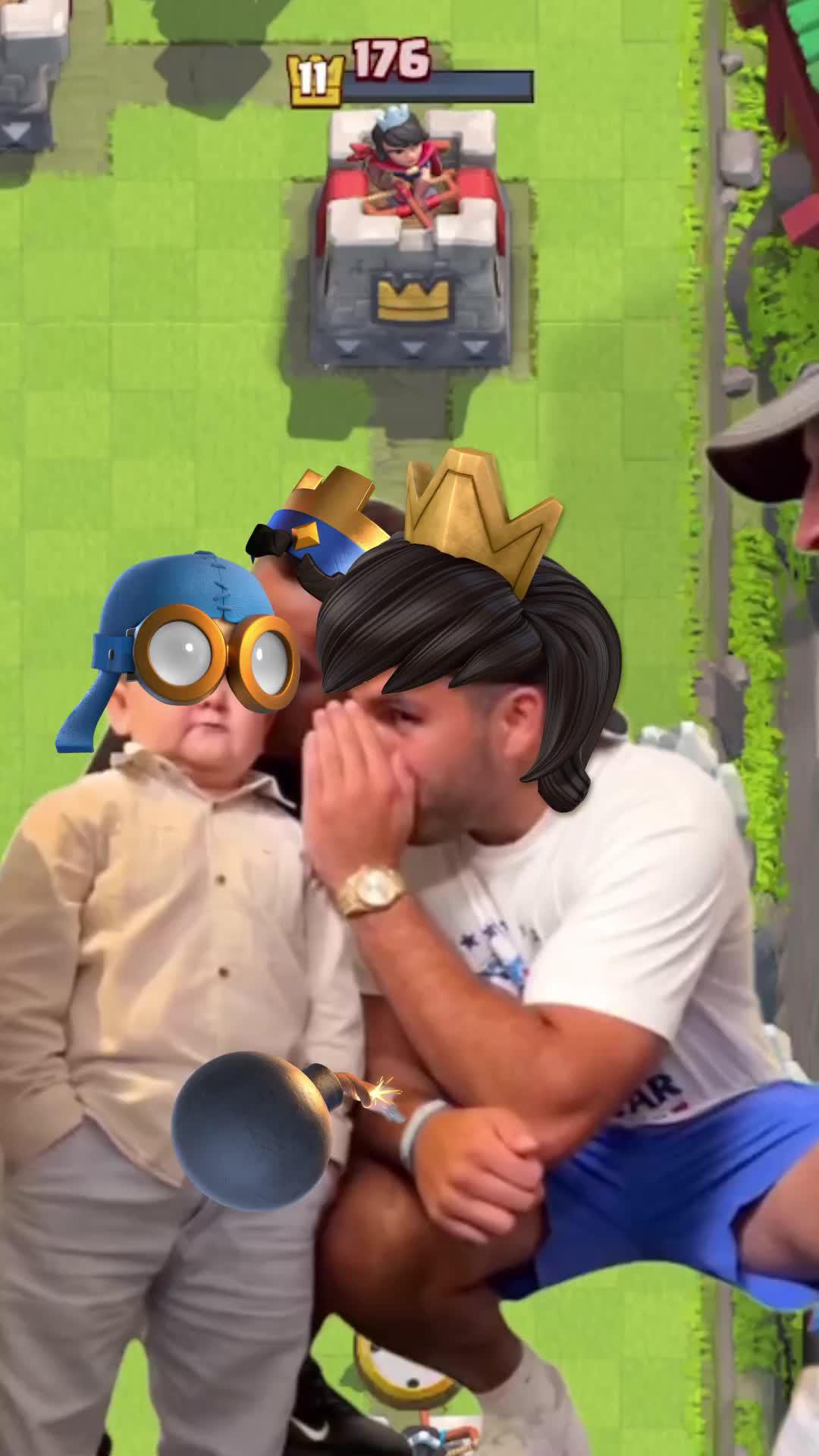 Bro just needed an EVO talk. #ClashRoyale #ClashRoyaleMemes #Gaming #hasbulla