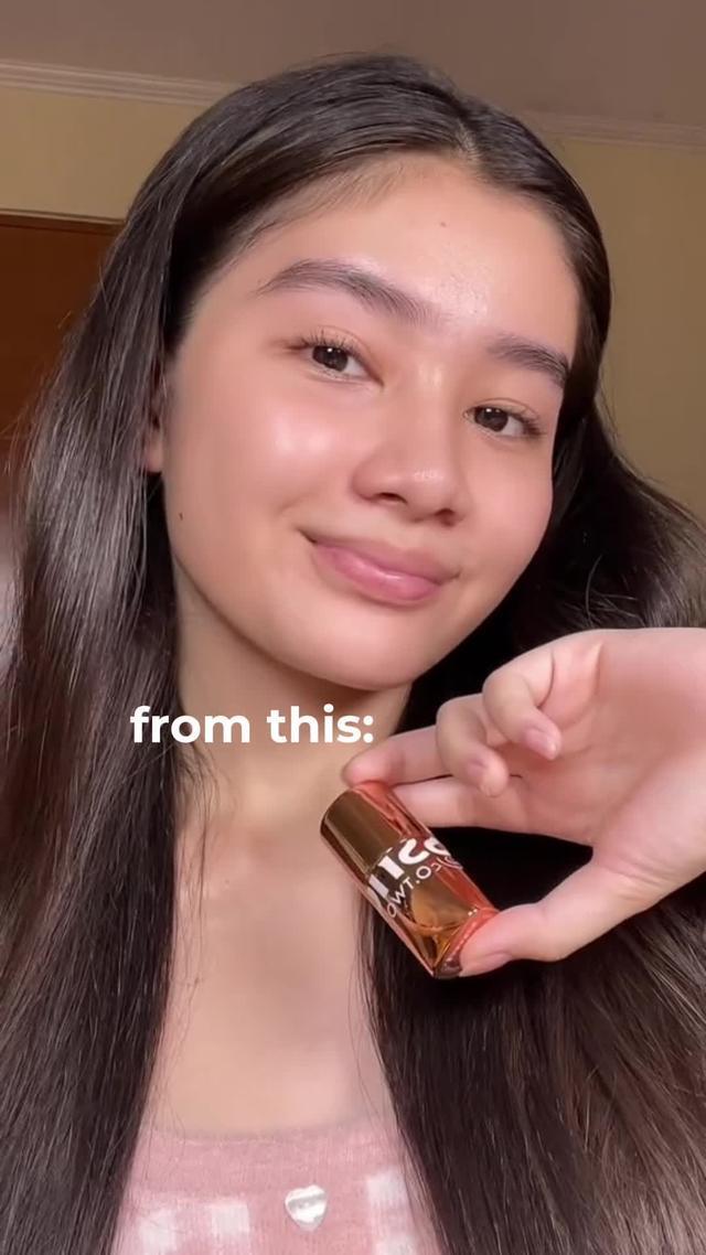 Full blush look with O.TWO.O blush stick, order yours now!