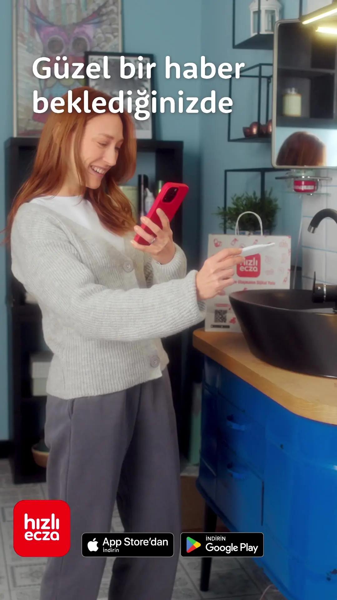 Cinsel sağlık ürünlerine ulaşmak için evden çıkmak istemiyorsanız kolayı var: Hızlı Ecza❤ 10.000'den fazla ürüne eczane güvencesiyle ulaşmak için Hızlı Ecza'yı indirin, güzel haberi öğrenmek için onlarca gebelik testinden dilediğinizi seçin, siparişiniz en yakın eczaneden kapınıza kadar gelsin. Hızlı Ecza! En yakın eczaneden anında kapınızda🛵