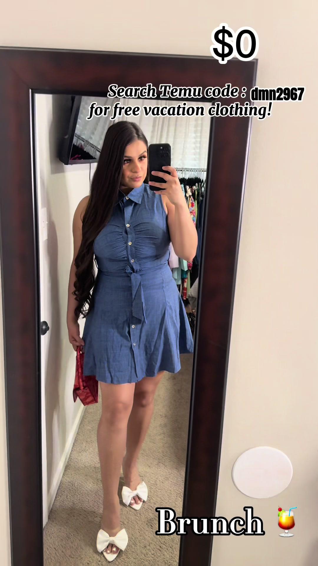 Ready for my upcoming beach vcay ! 🏝️💕 Search my code : DMN2967 or 🔗 in bio for #temu free items ( only for app new users on qualifying orders ) . Dont forget temu offers FREE SHIPPING & FREE returns. #temuspring #temuoutfits #temustyle #springdress #outfitideasforspring #tryonhaul #springwardrobe #outfitideas #outfitinspo #ootd #springoutfit