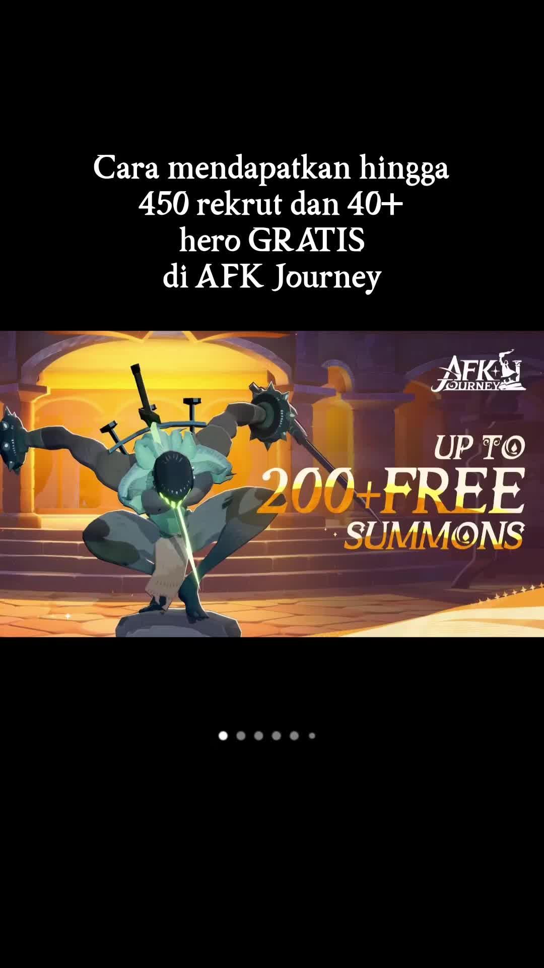 Perjalanan AFK | RPG Idle Dunia yang Luas