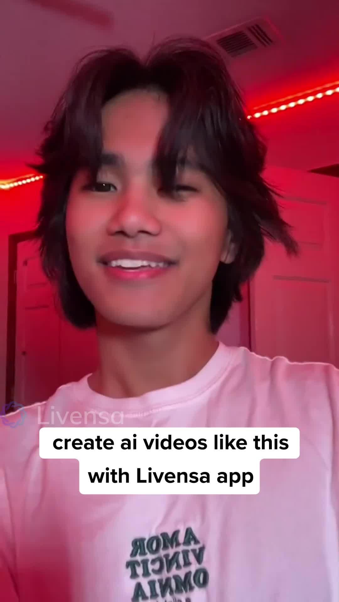 Create Al videos with your own words on mobile