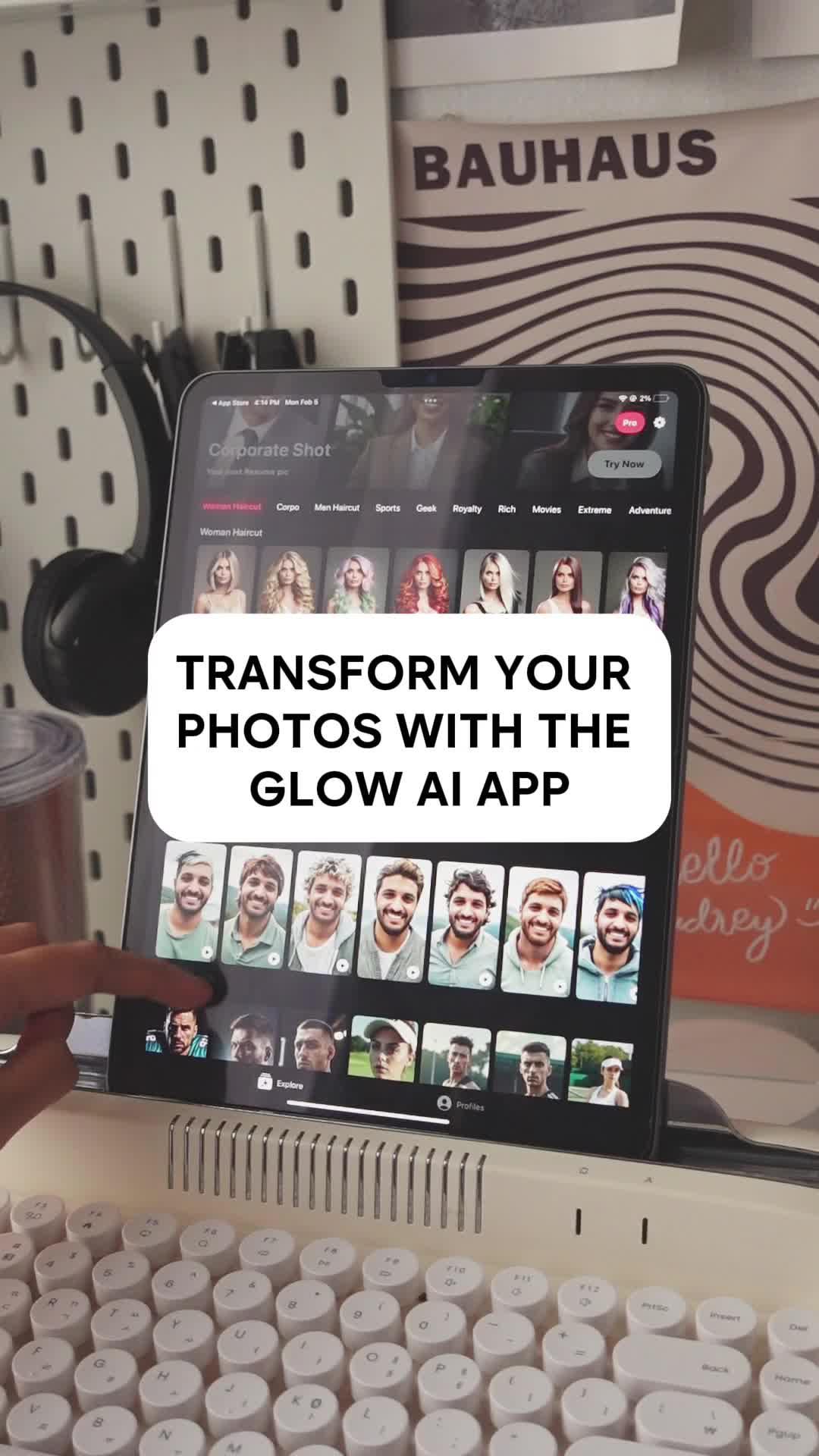 transform your photos with the Glow AI app! #glowAI #AI #AIavatar #ai #photoedit #photohacks #editingtips #editingapp #editingphoto #tutorial #fyp