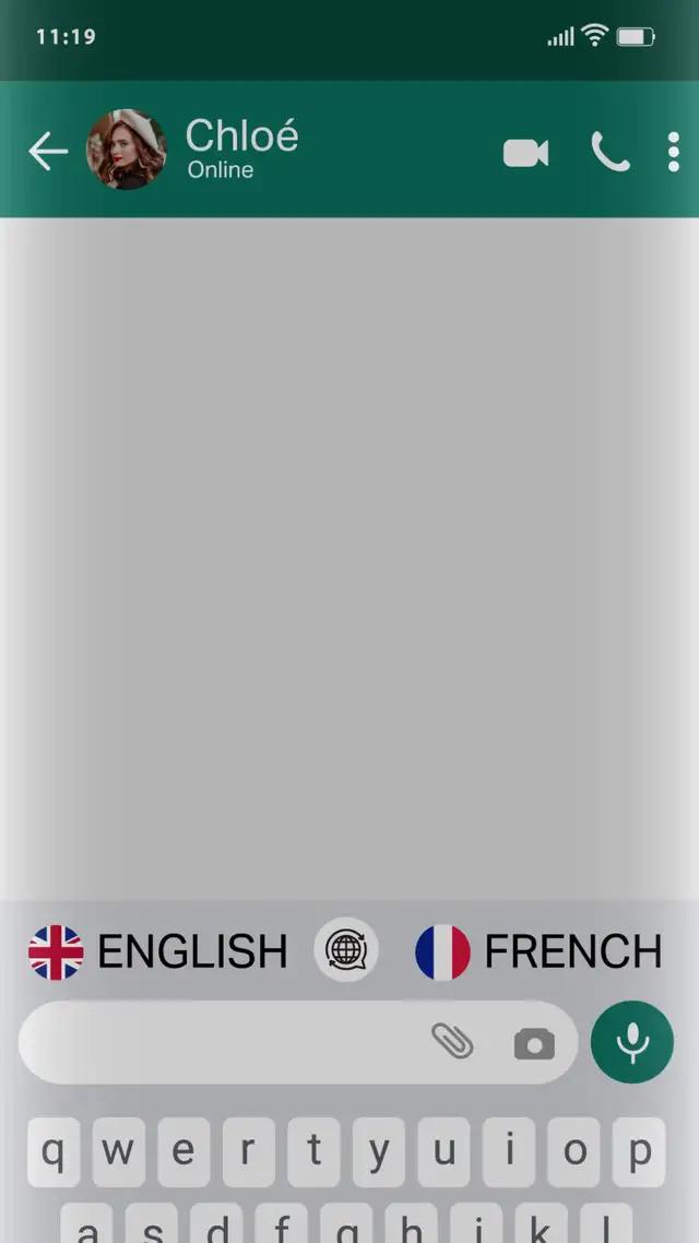 Translate with a single tap !!!