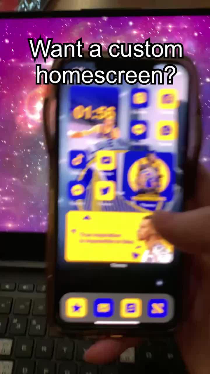 One Tap change your iCon!!