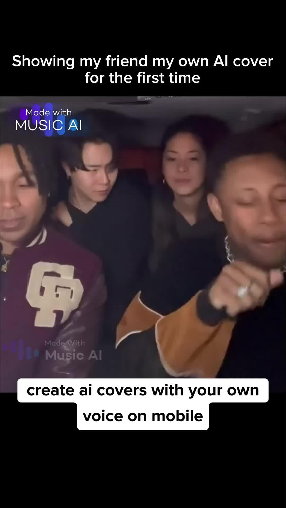 Create AI covers with your own voice on mobile