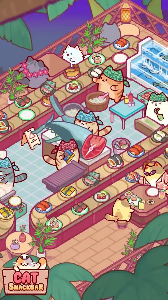 Meet the Cats at the Snack Bar >ω<