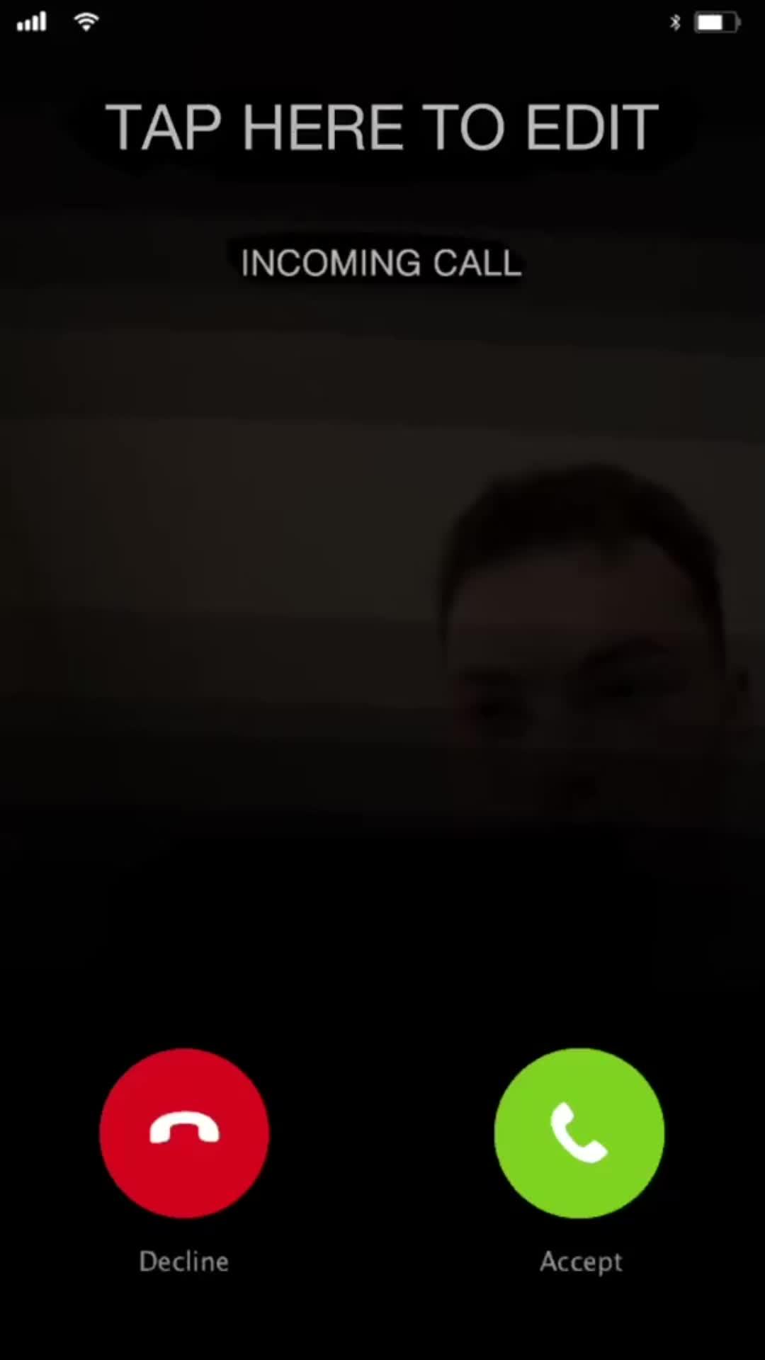 Customize call screen