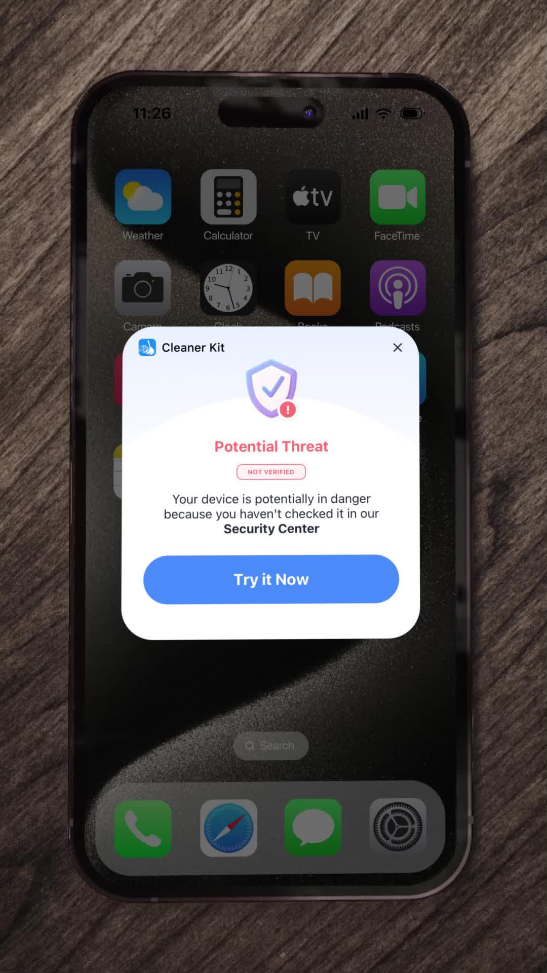 Organize Photos, Videos, Contacts with Cleaner Kit app.