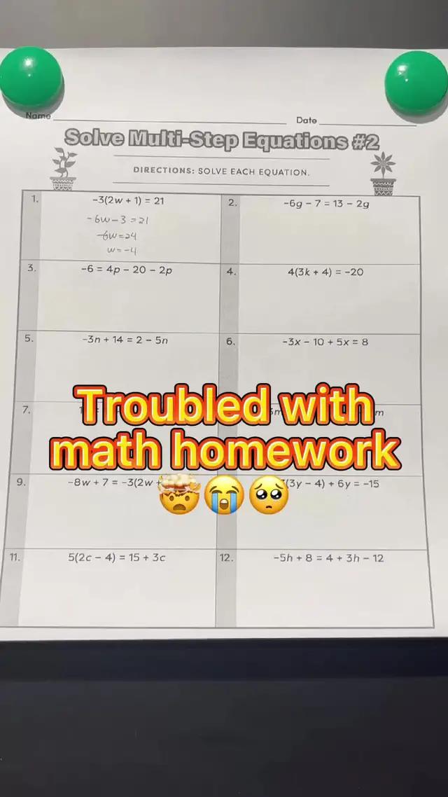 Don't worry about math homework anymore!