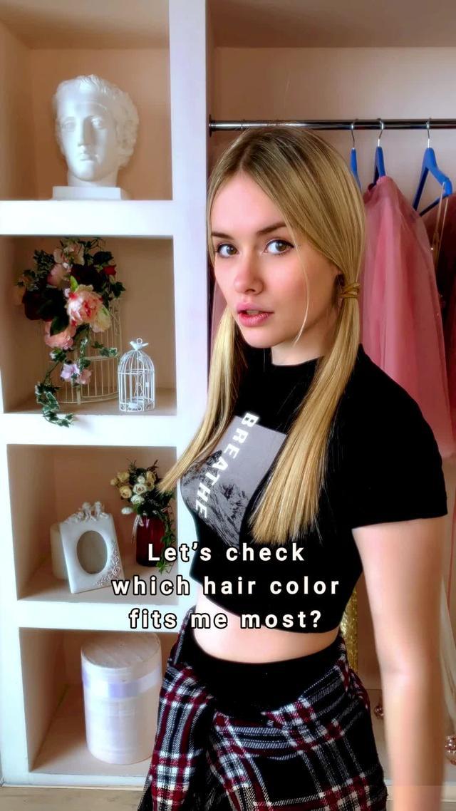 Change your haircolor in one tap!