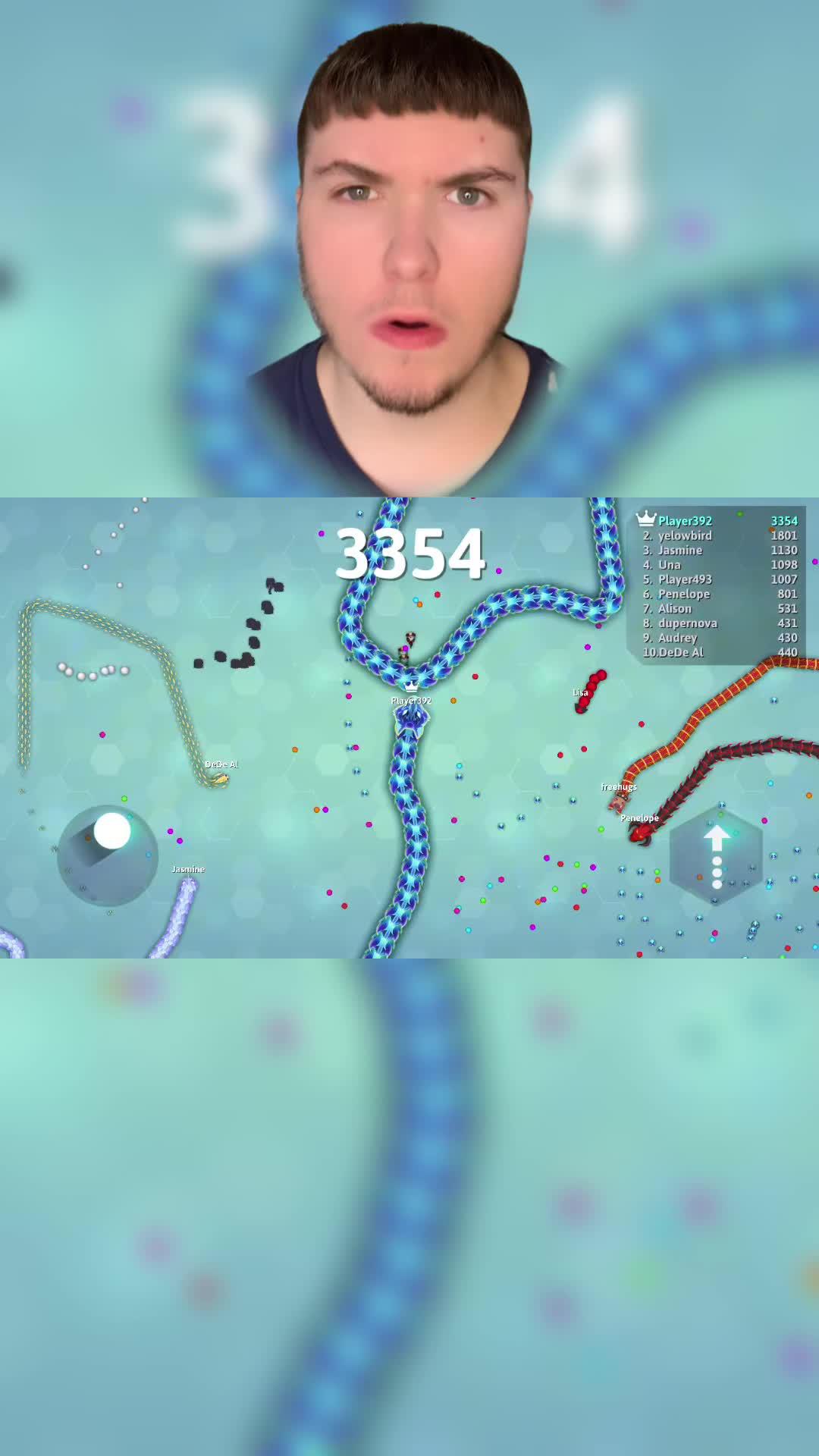 Most popular Snake io game