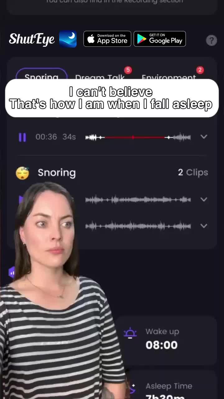 Get a good night’s sleep and learn your patterns with Sleep Tracker.