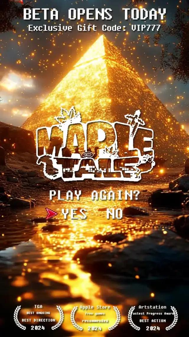 Play and relive childhood memories with the ultimate vintage pixel adventure in Maple Tale