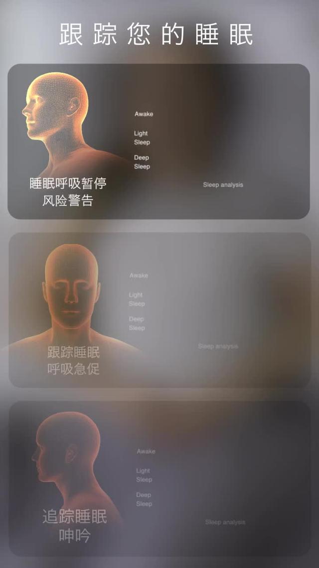 擁有美好的睡眠，並透過睡眠追踪器了解您的睡眠模式。