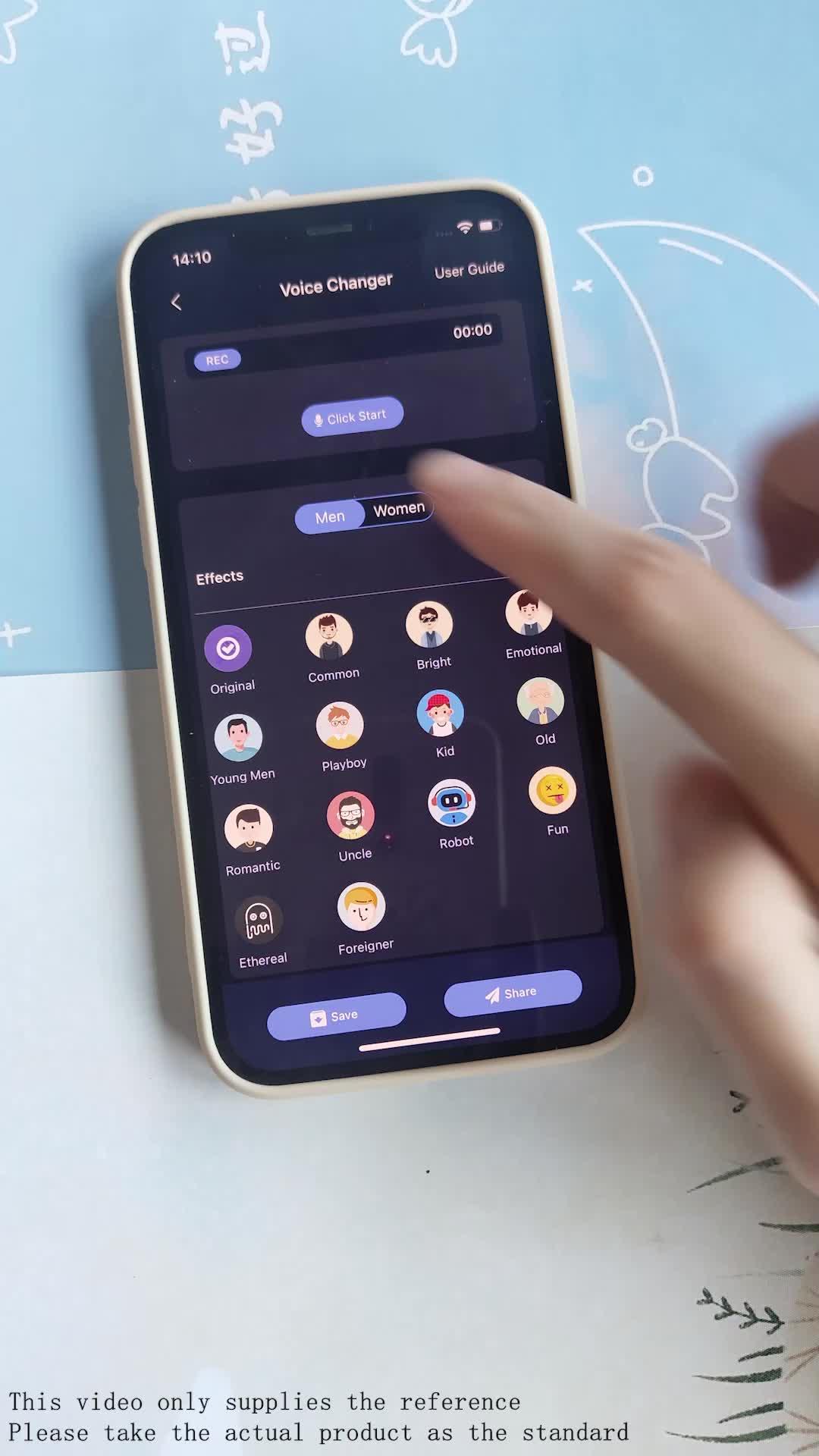 Haven't tried the voice changer while playing? Download to experience the fun of voice change