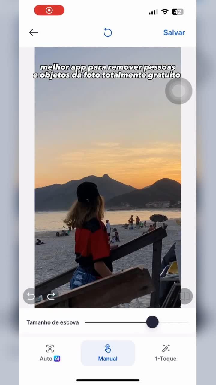 Aplicativo de edição de fotos remove objetos em excesso com apenas um clique