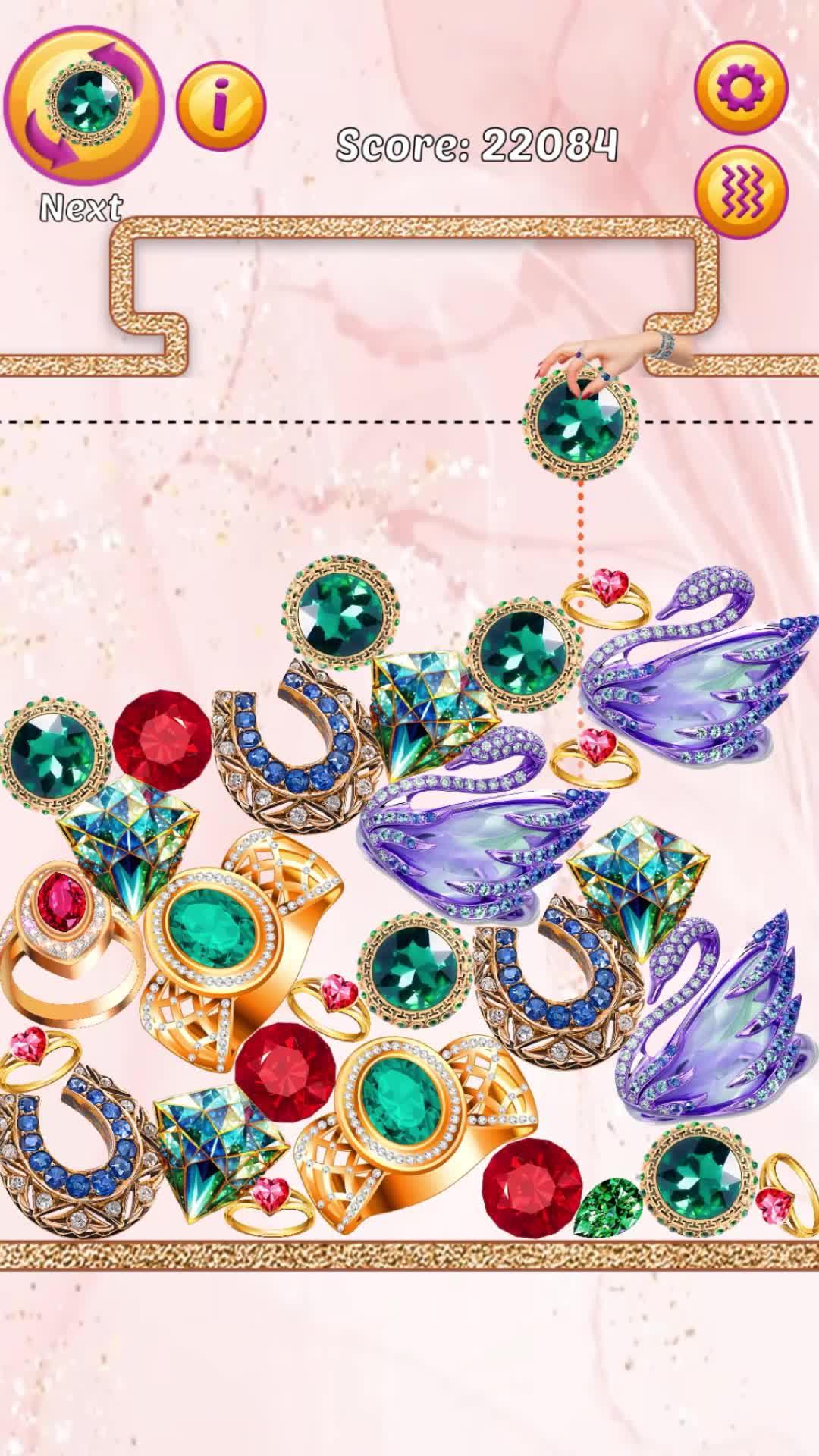 Merge jewels and witness the fantastic explosions of color and light