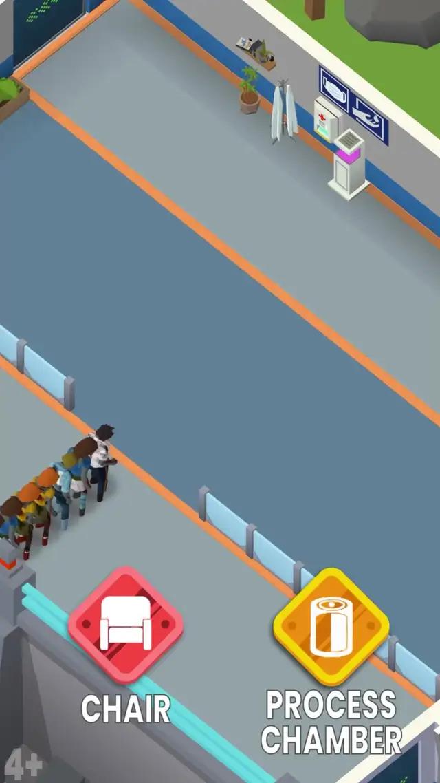 In this game you don't kill zombies, you heal them!