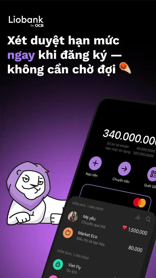 Hạn mức tín dụng lên đến 300 triệu VNĐ - Miễn lãi lên tới 62 ngày