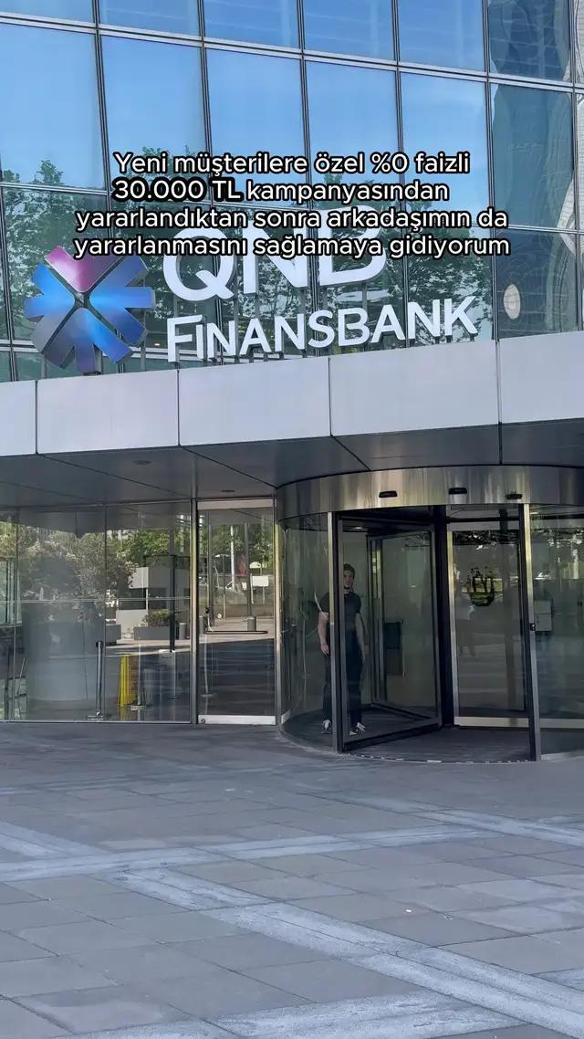 Yeni Müşterilere Özel Faizsiz 30.000 TL Fırsatı QNB Finansbank'ta!