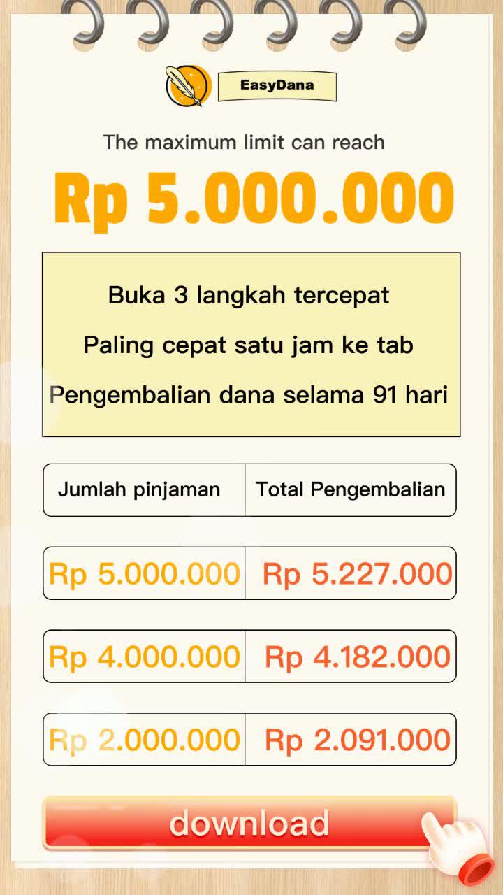 100% online. Pinjaman Tunai: Rp 5.000.000!