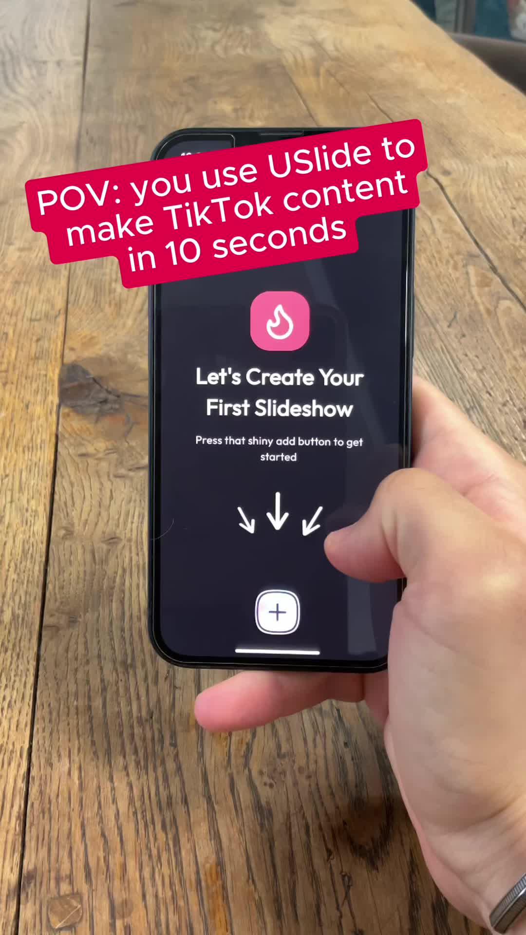 Make viral content in seconds using USlide. Find it on the App Store! #tiktok #growth #growthtiktok #growmyaccount #uslide #growaccount #contentcreator #contentcreators