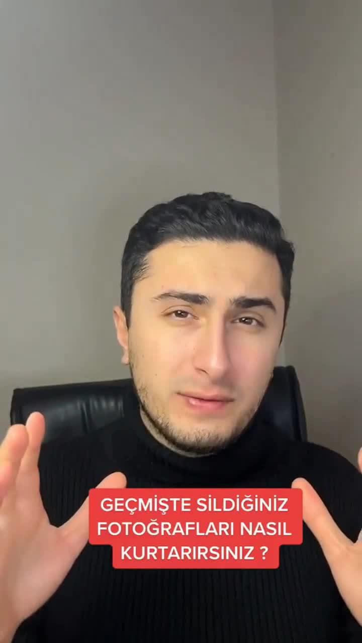 Silinen videoları anında geri yükleyin!