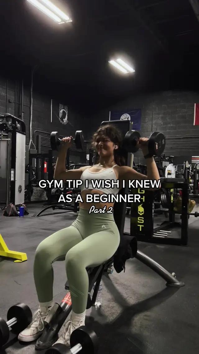 Push yourself even on upper body days! #gymtips #gymtok #gymtipsforbeginners #girlswholift