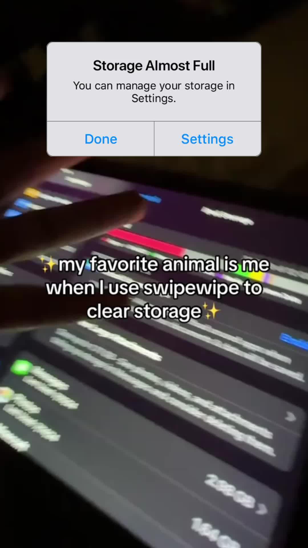 #fyp #swipewipe #cameraroll #springclean #phonehacks #camerarollswipe #iphonestorage