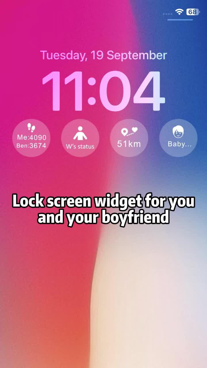 OMG! I can’t believe my iphone lock screen has become so cool!!