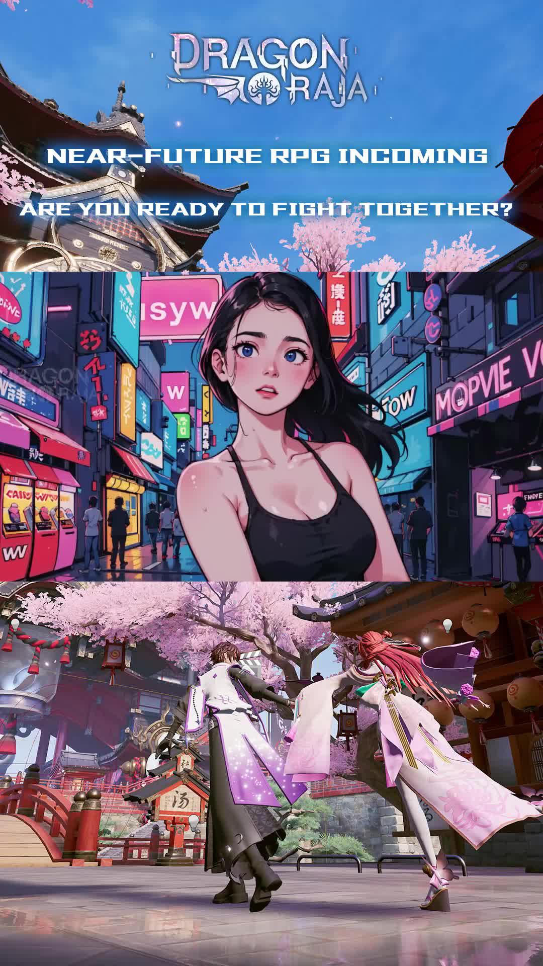 Near-Future RPG incoming，Are you ready to fight together?