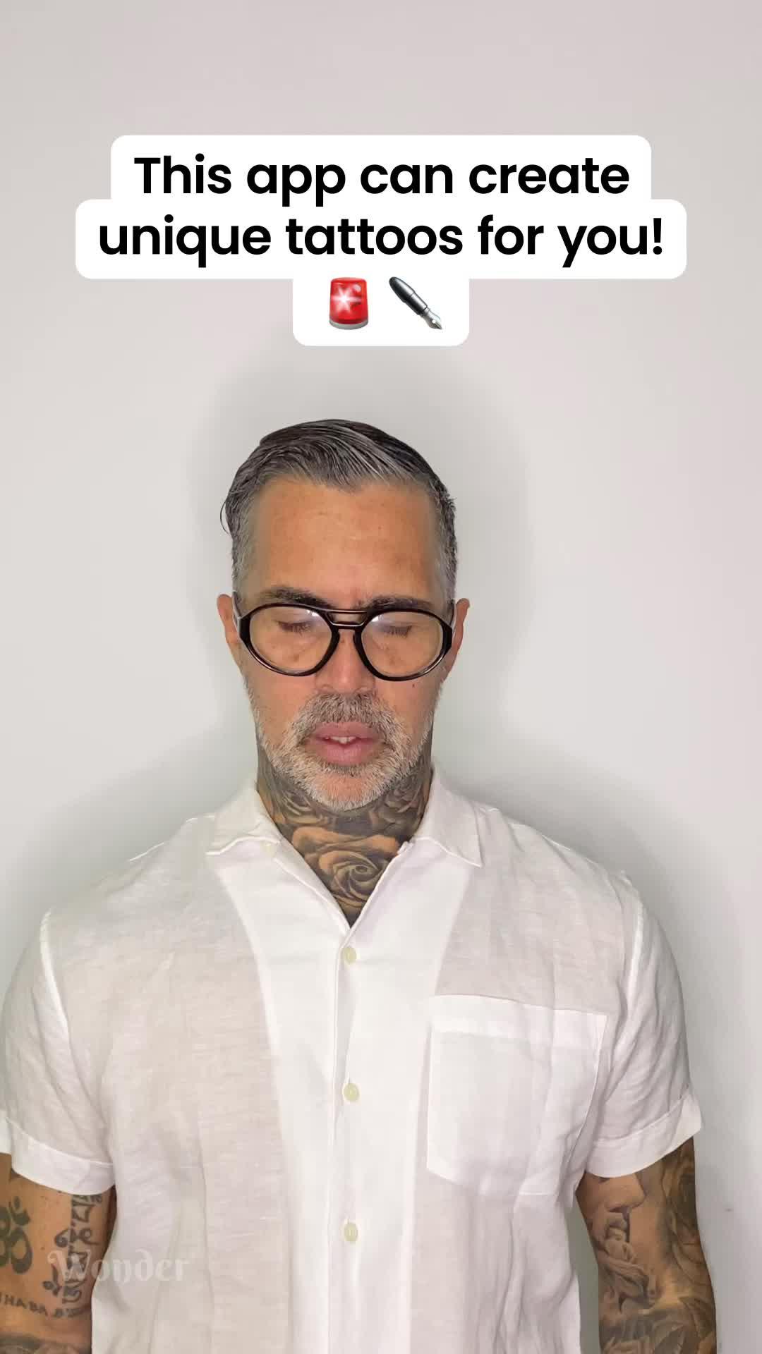 Create Unique Tattoos with Wonder AI!