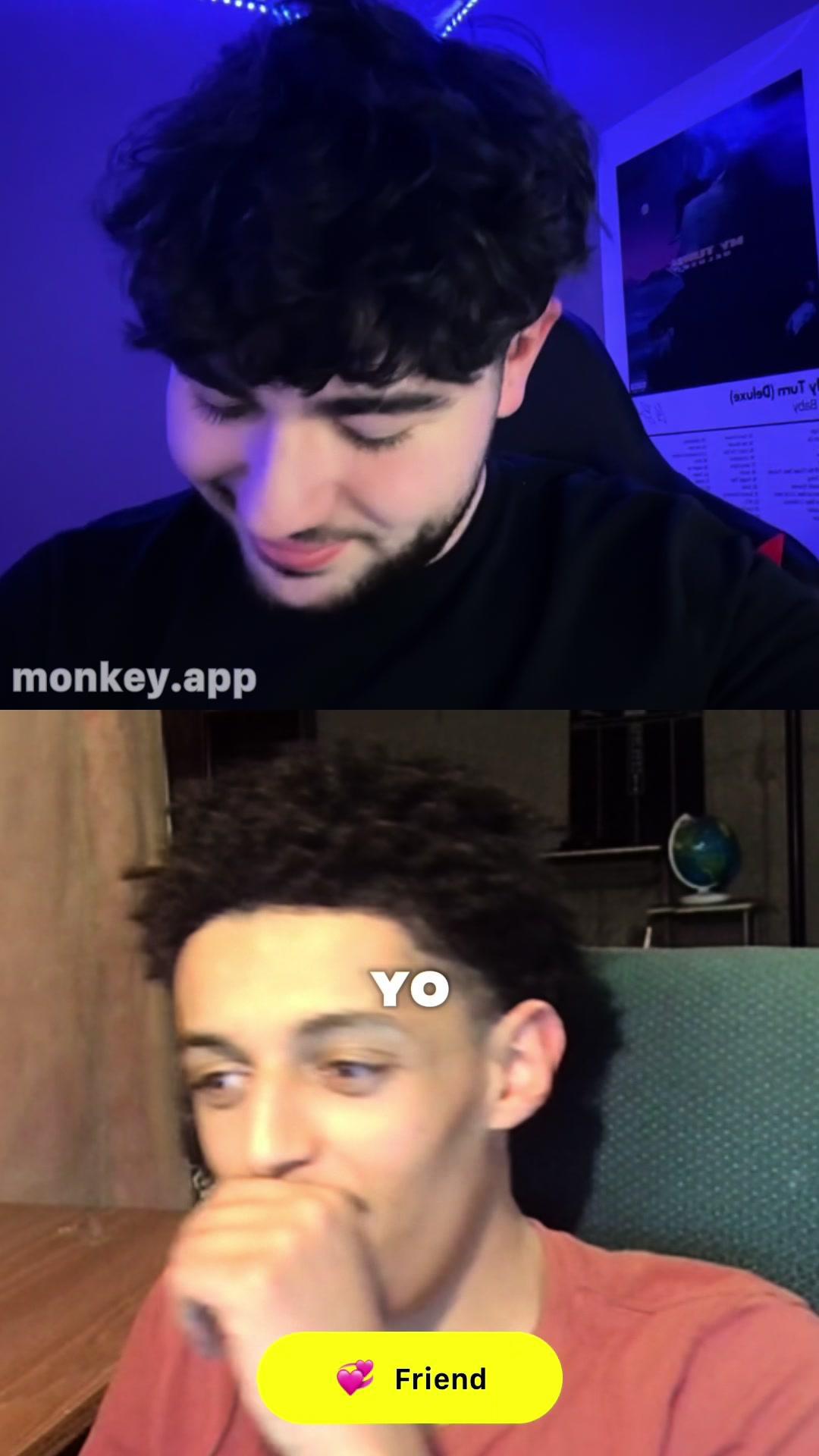 He wasn’t expecting that 😂 #monkeycool 